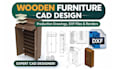 create wooden furniture production drawings, dxf files, and realistic renders