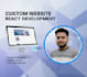 design and code your dream custom website using react