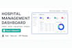 develop a hospital management system dashboard using react