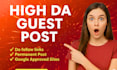 build high da guest post with premium guest posting service