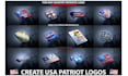 create usa patriot logo design