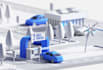 create 3d isometric animation video