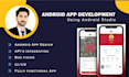 design and develop a modern android app with clean UI and smooth performance