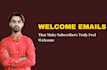 write welcome sequence and thank you emails