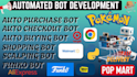build funko auto purchase bot, auto checkout bot, auto buying bot, scalping bot