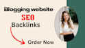 manually create SEO blog post backlinks