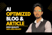 seo articles, blogs for google and llm ranking optimization