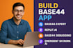 convert and deploy lovable ai base44 replit app to android ios app capacitor