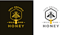 do modern honey logo design