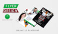 design a minimal, elegant, and high quality flyer