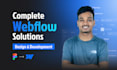 design and develop webflow website with animation