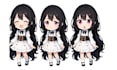 rig live 2d vtuber model chibi vtuber twitch emotes vtuber emotes