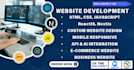 build custom website as full stack website developer, website development