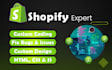 do shopify custom code or bug fixing and customizations