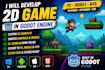develop a 2d or 3d godot, HTML5 and javascript browser game