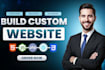 professionally build ai website, business website as a full stack dev