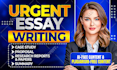 do urgent essay writing, research, reports ,case study and proposal