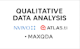 analyse your qualitative data using nvivo, atlasti or maxqda
