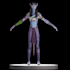 create 3d realistic character with pbr texture