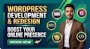 design clean professional elementor wordpress website for business