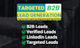 b2b lead generation and email list building using linkedin sales navigator
