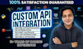 do rest API development, stripe integration, and backend bug fix