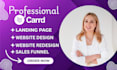 design carrd website carrd landing page redesign carrd website design carrd co