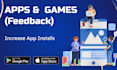 promote your mobile app with effective marketing and feedback support