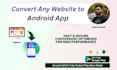 convert your website to a professional android app