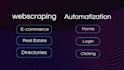 build a custom web scraper or automation bot with python