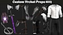 create custom vrchat props, outfits, accessories,  and weapons for your avatar