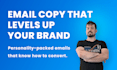 write high converting email copy with personality