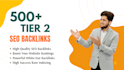 do monthly off page SEO with powerful high authority backlinks