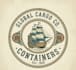 design a classic vintage containers logo for your business