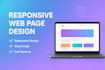 convert figma to HTML CSS responsive website