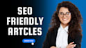 write efficacious seo friendly article and blog post