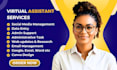 personal virtual assistant executive virtual assistant data entry social media