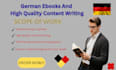 write your german ebook and create engaging professional content