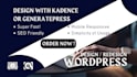 build superfast wordpress website with generatepress, generateblocks, gutenberg
