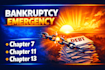 complete your urgent chapter 13 and chapter 7 bankruptcy filing package