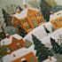 create a beautiful illustrated christmas card