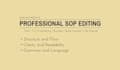 professionally edit your sop in 6 hours