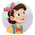 do disney style cartoon portrait