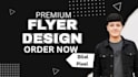 create a professional flyer design