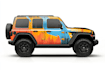 vehicle wrap design, car wrap design, van wrap design