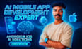 do ai mobile app development, android ios app using flutter, ai integration