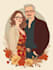 create professional couple portrait illustration