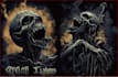 create dark art, metal, gothic illustration