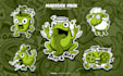 create custom premium sticker and badges designs