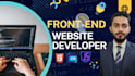 be your professional HTML CSS and javascript front end developer